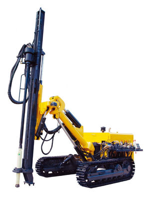 25m Depth Diesel Engine Hydraulic Crawler Drilling Machine